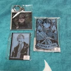 ガチアクタ まるくじ ザンカ ニジク スクエア缶バッジ アクリル