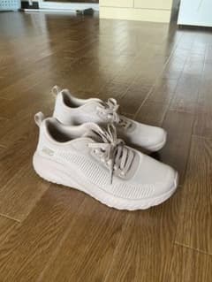 SKECHERS BOBS スニーカー ベージュ レディース 25cmのサムネイル