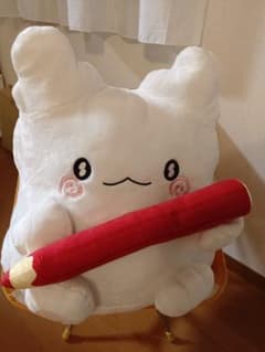 Sanrio ぬいぐるみ 鉛筆持ち ホワイトのサムネイル