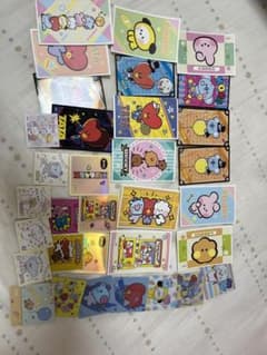 BT21 씰 카드 정리 판매