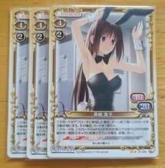 蒼崎青子 バニー 01-093 通常版 3枚 プレシャスメモリーズ 魔法使いの