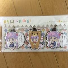 NEW GAME！ 涼風青葉ラバーストラップ3個セットのサムネイル