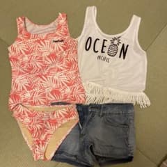 Ocean Pacific 水着 3点セット 140cmのサムネイル