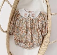 Beitaoya ベビー ロンパース 花柄 うさぎ 90cmのサムネイル