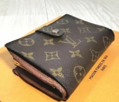 ☆極美品大人気本物鑑定済ルイヴィトンモノグラムがま口折財布 - メルカリ