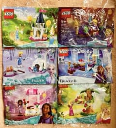 レゴ LEGO ディズニー プリンセス ポリバッグ 30391など 6点セット