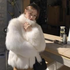 おしゃれスタ　ふわっとフェイクファージャケットのサムネイル
