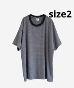 mulch boarder tee サイズ2 OVY W W double mulch boarder tee サイズ2 OVY - メルカリ