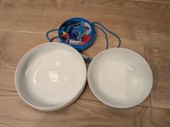 IKEA 아기용 프라 식기 2장 세트 파인딩·돌리의 파우치 첨부