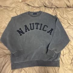 BTSジョングク NAUTICA グレー スウェット トレーナー S - メルカリ