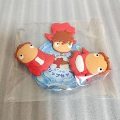希少レア 崖の上のポニョ ポニョのクリップセット ジブリ - メルカリ