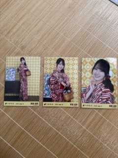 乃木坂46 賀喜遥香 浴衣 生写真 3種コンプ - メルカリ