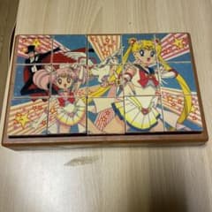 セーラームーン 初代 絵あわせ スライドパズル 積み木 レトロ - メルカリ