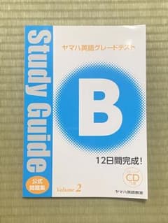 ヤマハ英語グレードテスト　Ｂ　12日間完成のサムネイル