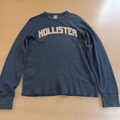 Hollister 長袖カットソー メンズS 青のサムネイル