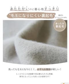 PAIRMANON裏起毛トレーナーのサムネイル