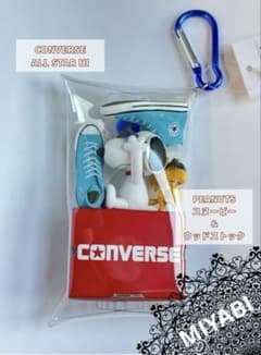 PEANUTS＆CONVERSE スヌーピーALLSTARガチャ詰めポーチ017のサムネイル