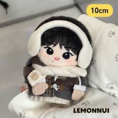 10cm 着せ替え ぬいぐるみ服 ちびぬい 推し活 推しぬい 冬-E099