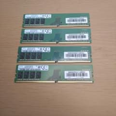 SAMSUNG PC4-2666V-UA2-11 8GB 4枚(計32GB) SAMSUNG PC4-2666V-UA2-11 8GB 4枚(計32GB) - メルカリ