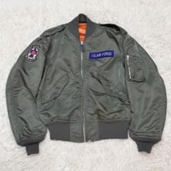 876 アルファインダストリーズ L-2Bフライトジャケット USA製 M - メルカリ