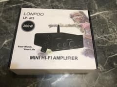 LONPOO LP-615 200W ミニハイファイアンプ スピーカー等一式 Amazon.co.jp: 200W パワーアンプ bluetooth/光入力/同軸入力/USB入力