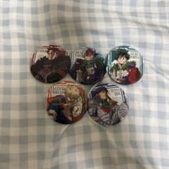 僕のヒーローアカデミア 缶バッジ 5種セット　シール付きのサムネイル