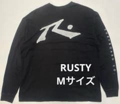 RUSTY ロンT 黒ワイドMサイズSURF 80sビンテージのサムネイル