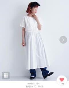 メルロー merlot ワンピース 白のサムネイル