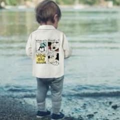 Korean children's clothing, Mickey Mouse shirt, size 95, for ages 1-2.