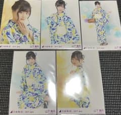 乃木坂46 山下美月　生写真　浴衣　コンプ　2017のサムネイル