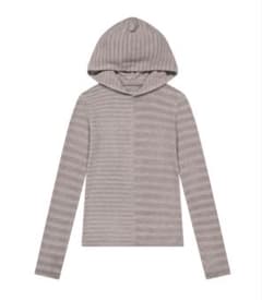 coyseio mixed stripe hoodie purple - メルカリ