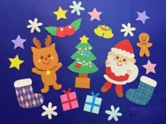 クリスマス壁面★12月壁面★保育壁面のサムネイル
