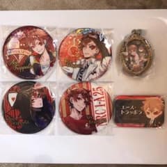 ツイステ エース ナムコ缶バッジ スクエアネーム缶バッジ ピクウィズのサムネイル