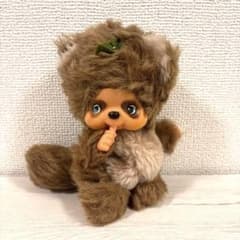 レア 70年代 ビンテージ タヌタヌ モンチッチ / タヌキ　たぬたぬ 当時物 セキグチ モンチッチ タヌタヌ 狸 タヌキ ぬいぐるみ 激レア品