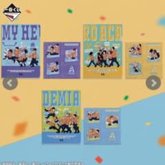 히로아카 이치 반 쿠지 클리어 파일 & 스티커 세트 문화제