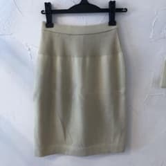 ベージュ タイトスカート ニットのサムネイル
