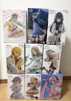 美少女　フィギュア　まとめ売り　9個セット　　学マス 美少女フィギュア 9点 まとめ売り - メルカリ