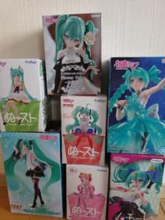 【未開封プライズ】初音ミク 7点セットのサムネイル