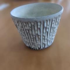 シモヤユミコ　そば猪口　フリーカップさざなみのサムネイル