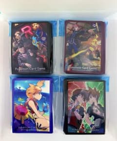 ポケモンカードデッキシールド　カントー地方　4個セット　【新品未開封】のサムネイル
