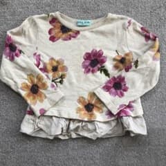 hakka kids 100 トップス　花柄のサムネイル