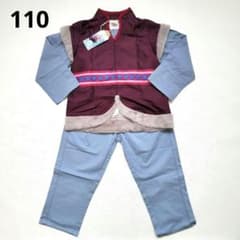 Disney Frozen Kristoff Costume (Top and Bottom) Size 110
