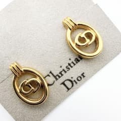 3049 極美品✨ Dior ピアス CD ロゴ 希少 - メルカリ