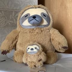 なまけものぬいぐるみとキーホルダー2こセットのサムネイル