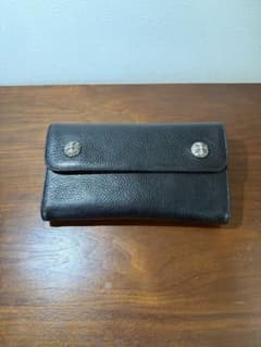 新品未使用/証明書有】クロムハーツ ウェーブ ロングウォレット 長財布 
