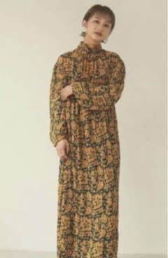 むむむ様　　todayful Georgette Leaf Dress 36のサムネイル