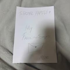 ちゃんみな 手書き歌詞ノートのサムネイル