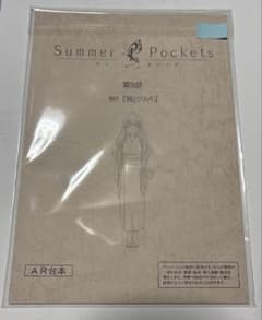 summer pockets AR台本 Summer Pockets サマポケ アフターパーティ 特典 台本 - メルカリ