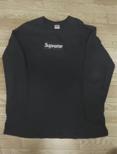 Supreme Box Logo L/S Tee ブラックのサムネイル