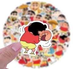 크레용 신짱 씰 대량 세트 포장